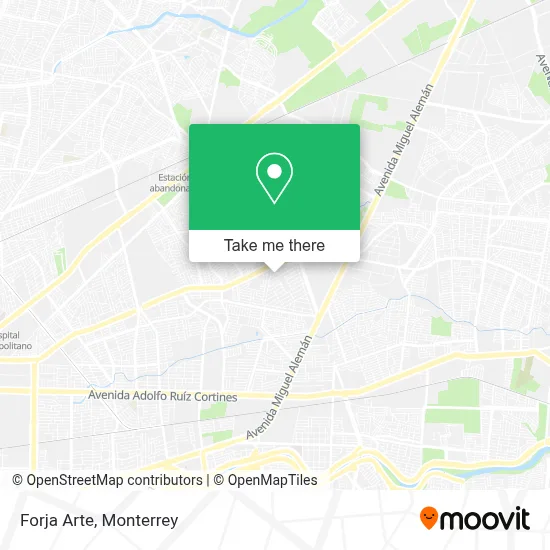 Forja Arte map