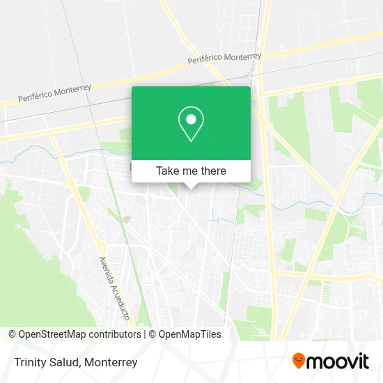 Trinity Salud map