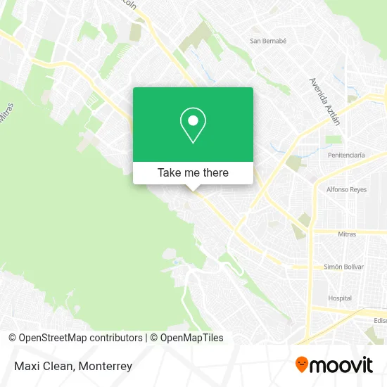 Maxi Clean map