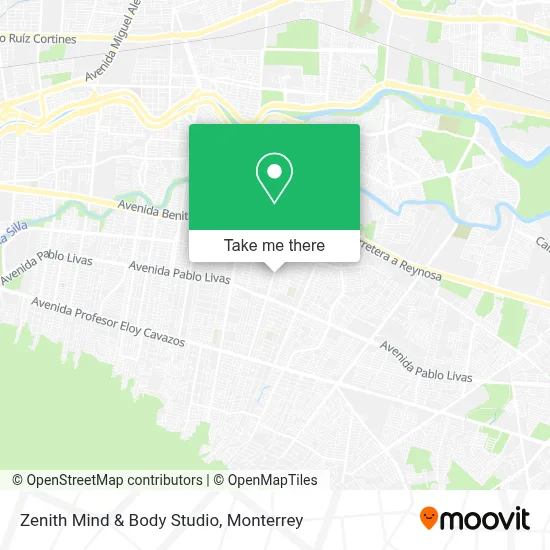 Zenith Mind & Body Studio map