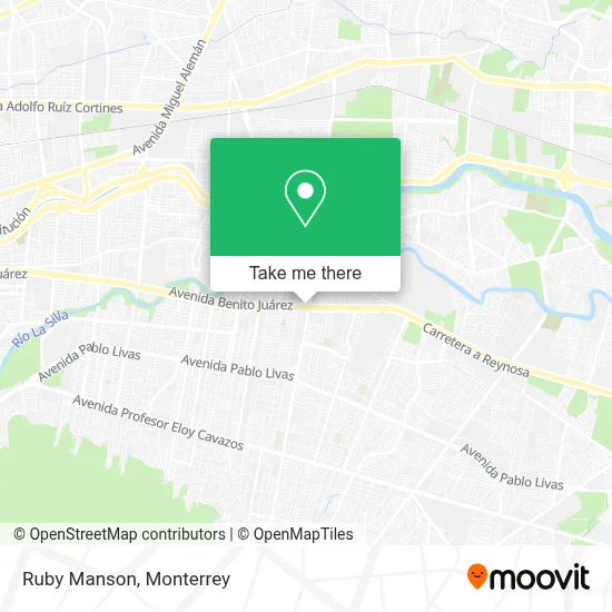 Ruby Manson map