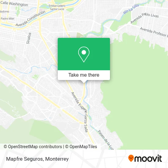 Mapfre Seguros map