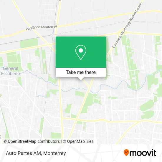Auto Partes AM map