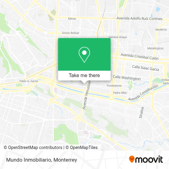 Mundo Inmobiliario map
