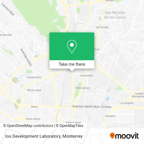 Ios Development Laboratory map