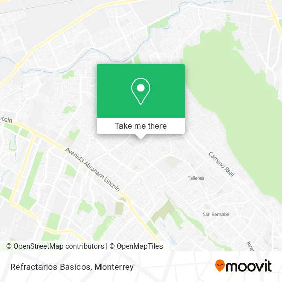 Refractarios Basicos map
