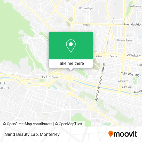 Sand Beauty Lab map