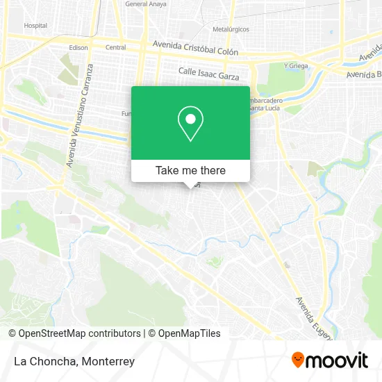 La Choncha map