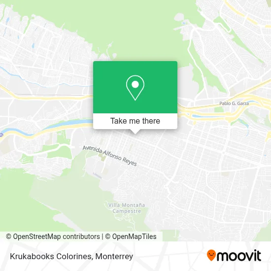 Krukabooks Colorines map