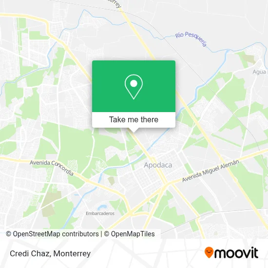 Credi Chaz map