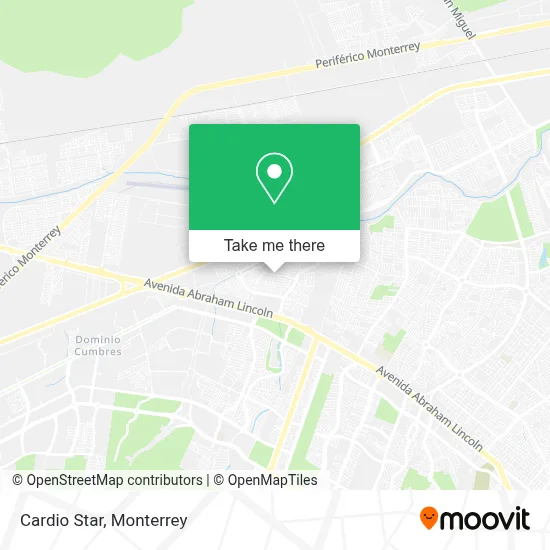 Cardio Star map