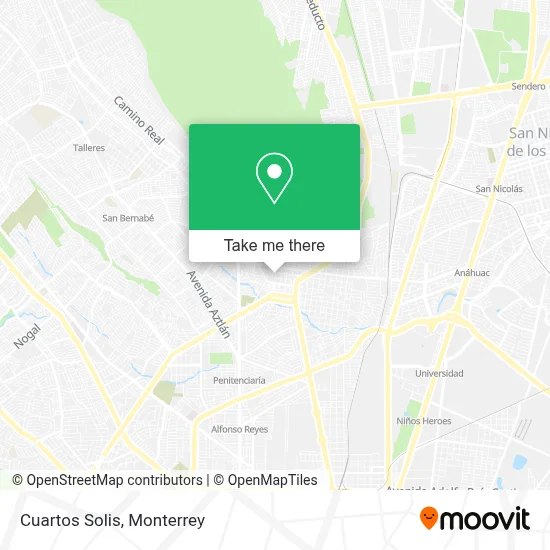 Cuartos Solis map