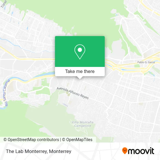 The Lab Monterrey map