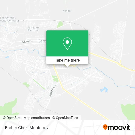 Barber Chok map
