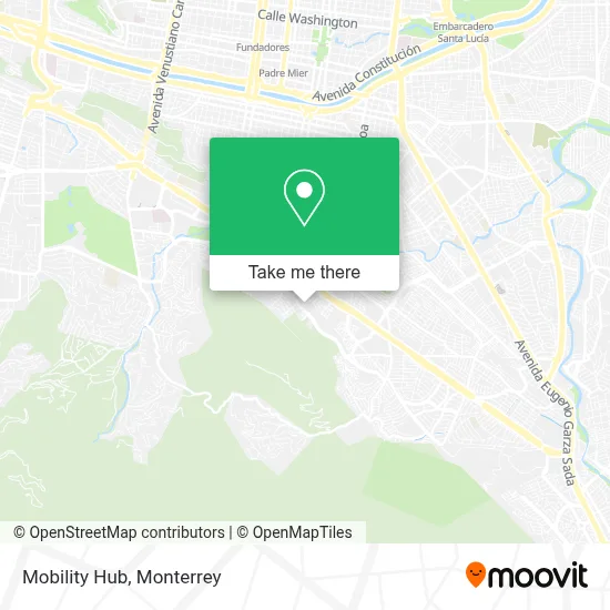 Mobility Hub map