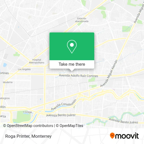 Roga Printer map