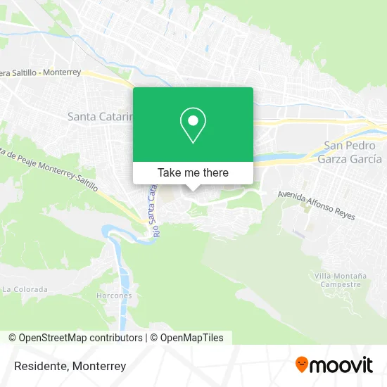Residente map