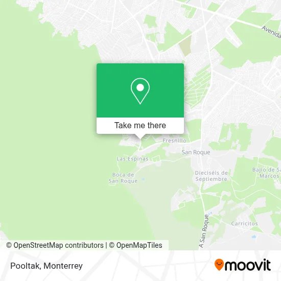 Pooltak map