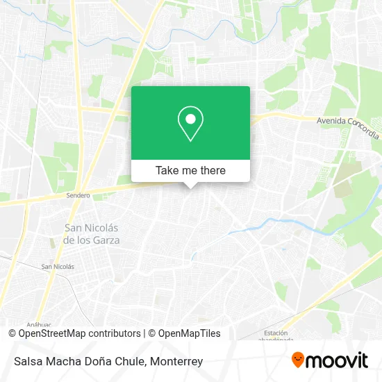 Salsa Macha Doña Chule map