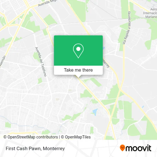 First Cash Pawn map