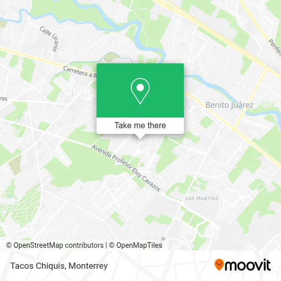 Tacos Chiquis map