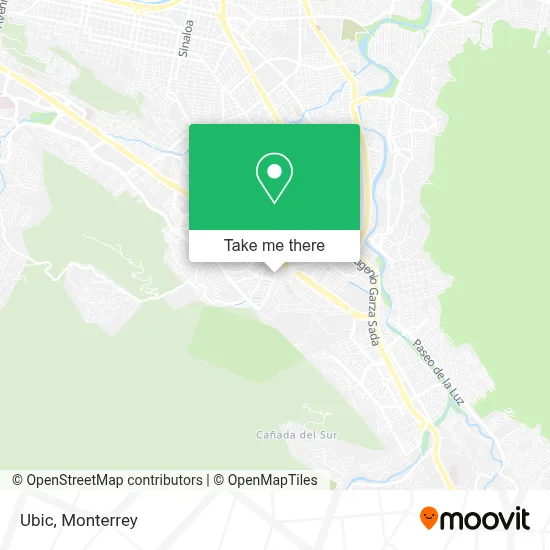 Ubic map
