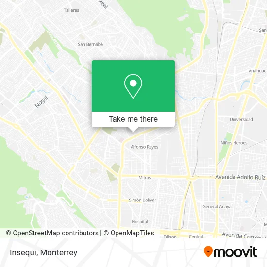 Insequi map