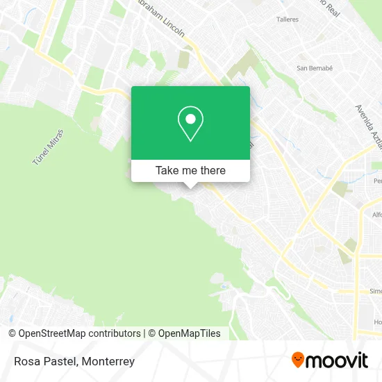 Rosa Pastel map