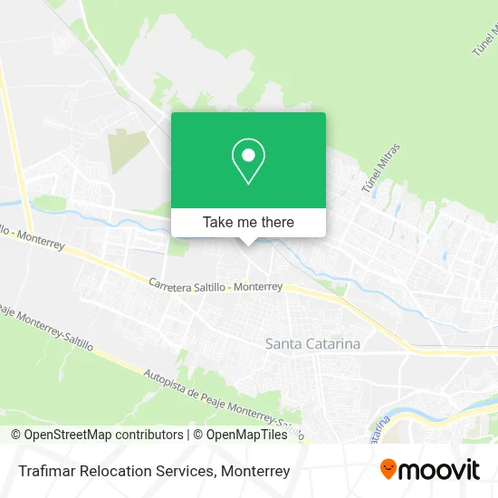 Trafimar Relocation Services map