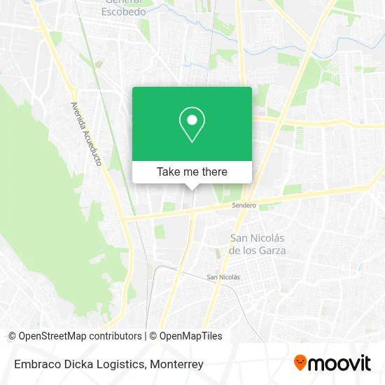 Embraco Dicka Logistics map