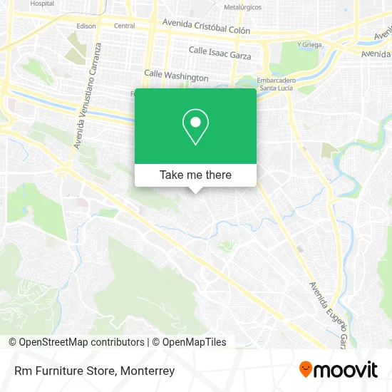 Rm Furniture Store map