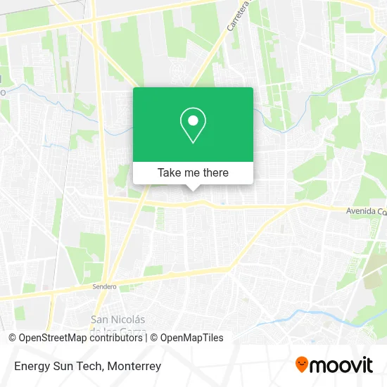 Energy Sun Tech map