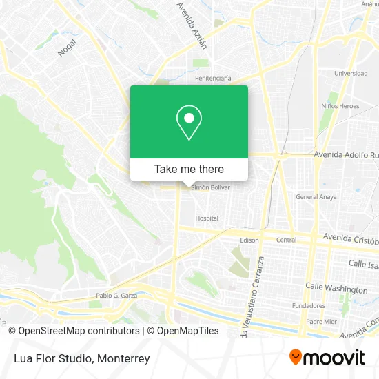 Lua Flor Studio map