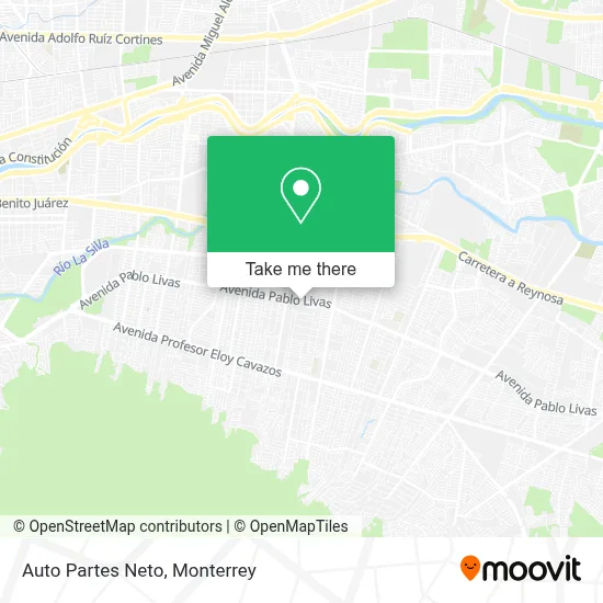 Auto Partes Neto map