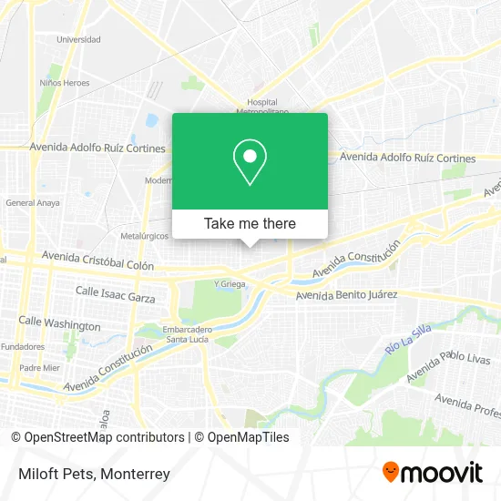 Miloft Pets map