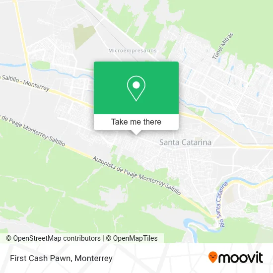 First Cash Pawn map