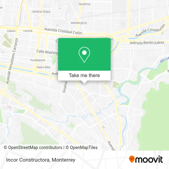 Incor Constructora map