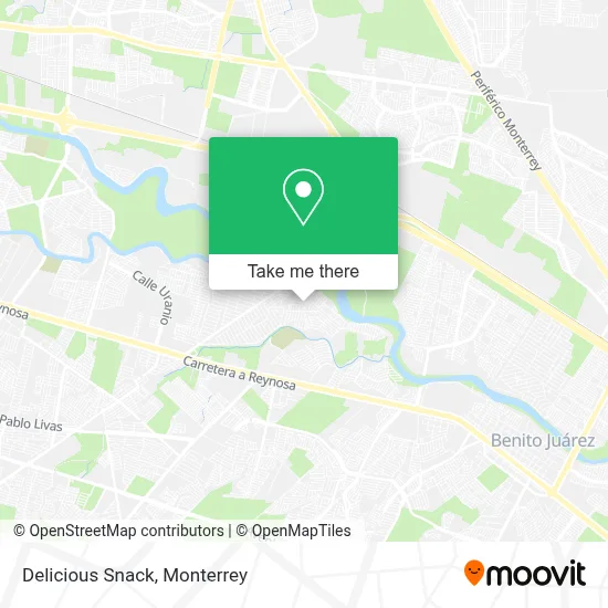 Delicious Snack map