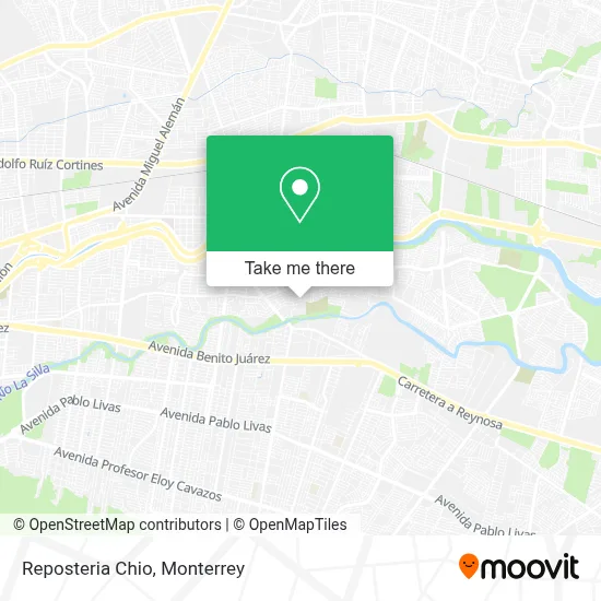 Reposteria Chio map