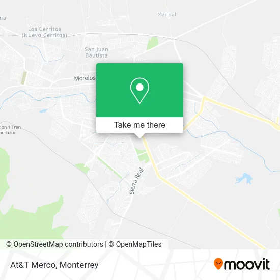 At&T Merco map