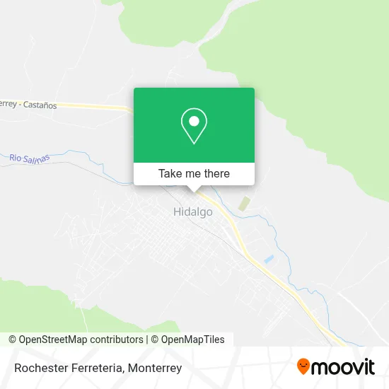 Rochester Ferreteria map
