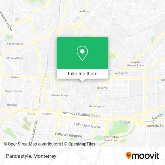 Pandastyle map
