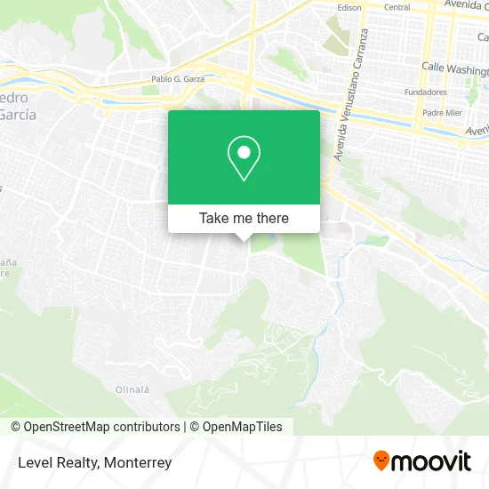 Level Realty map