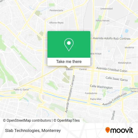 Slab Technologies map