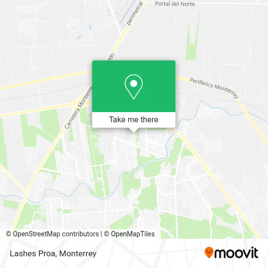 Lashes Proa map