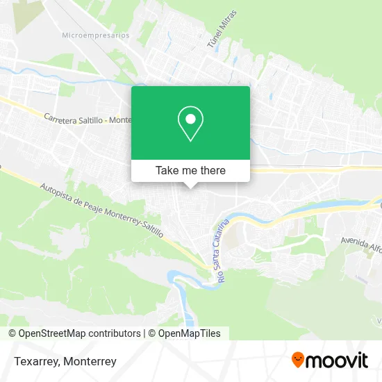 Texarrey map