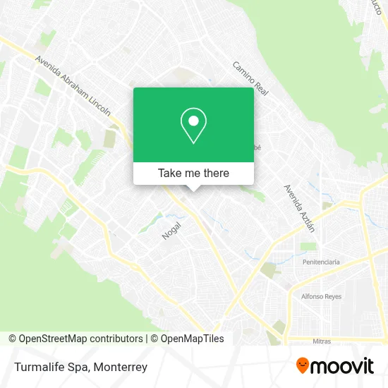 Turmalife Spa map