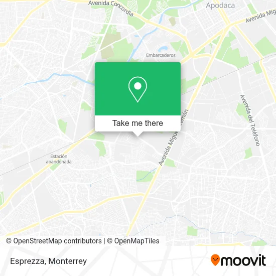 Esprezza map