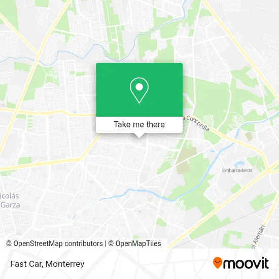 Fast Car map