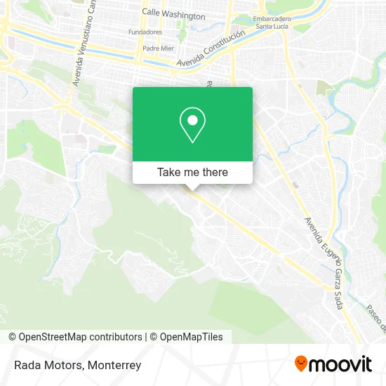 Rada Motors map